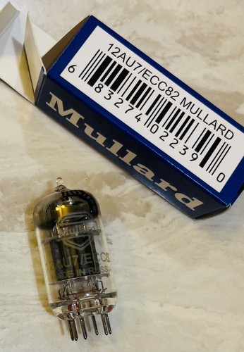 New mullard ecc82 12au7 vacuum - mullard, ecc82/12au7