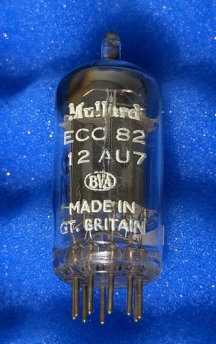 One mullard ecc82 12au7 tube - ecc82,